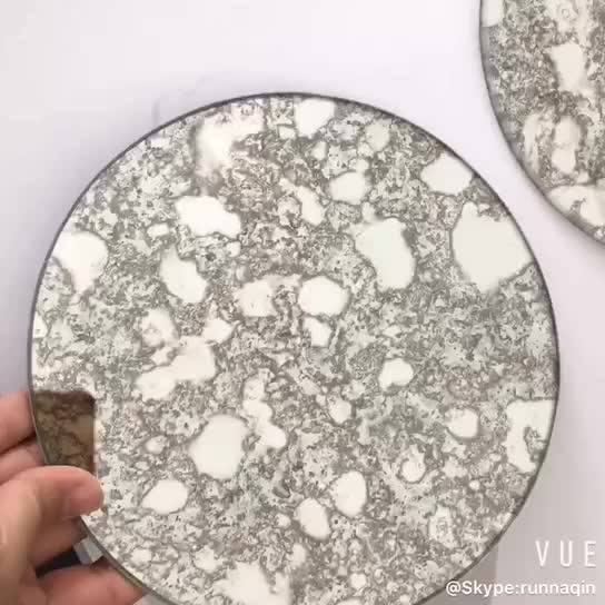 Wholesale Home Decor Wall Mirror Self Adhesive Antique Mirror Tiles