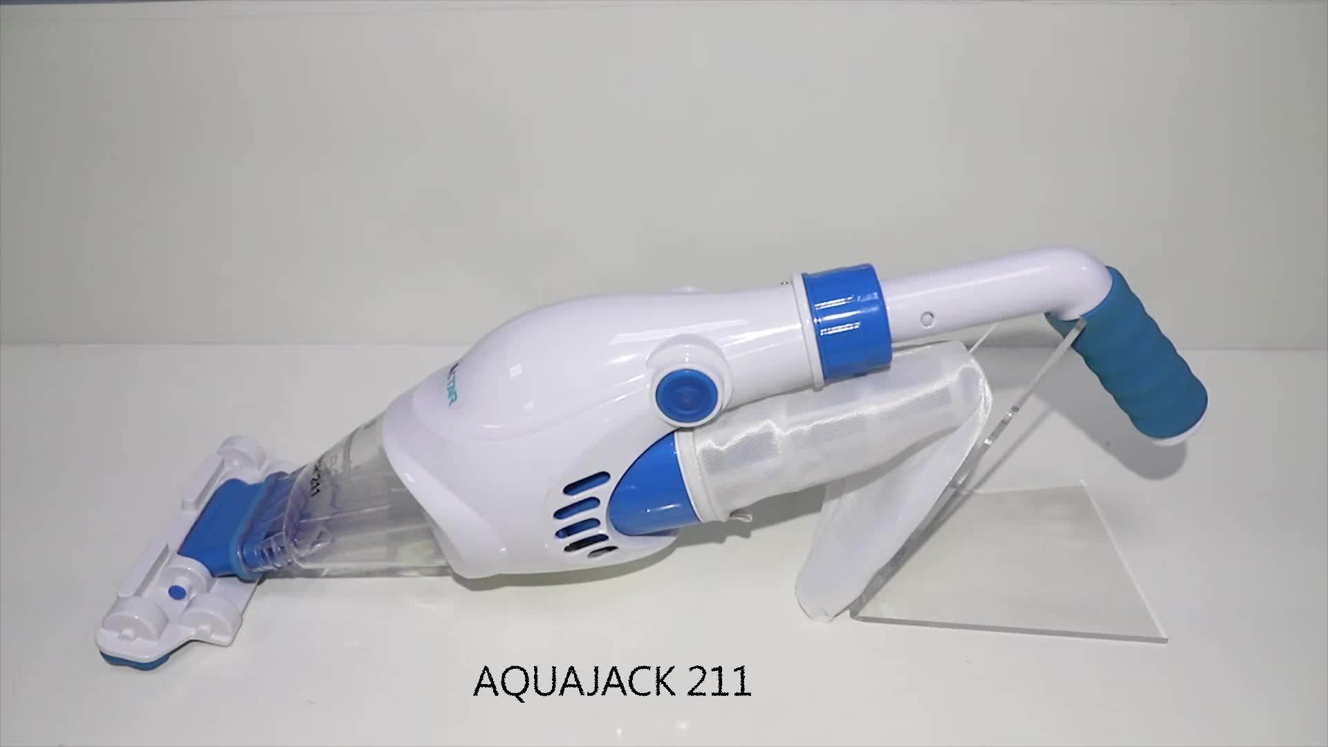 Aquajack Elek Spa New Style Swimming Pool&spa Battery Electric Vacuum