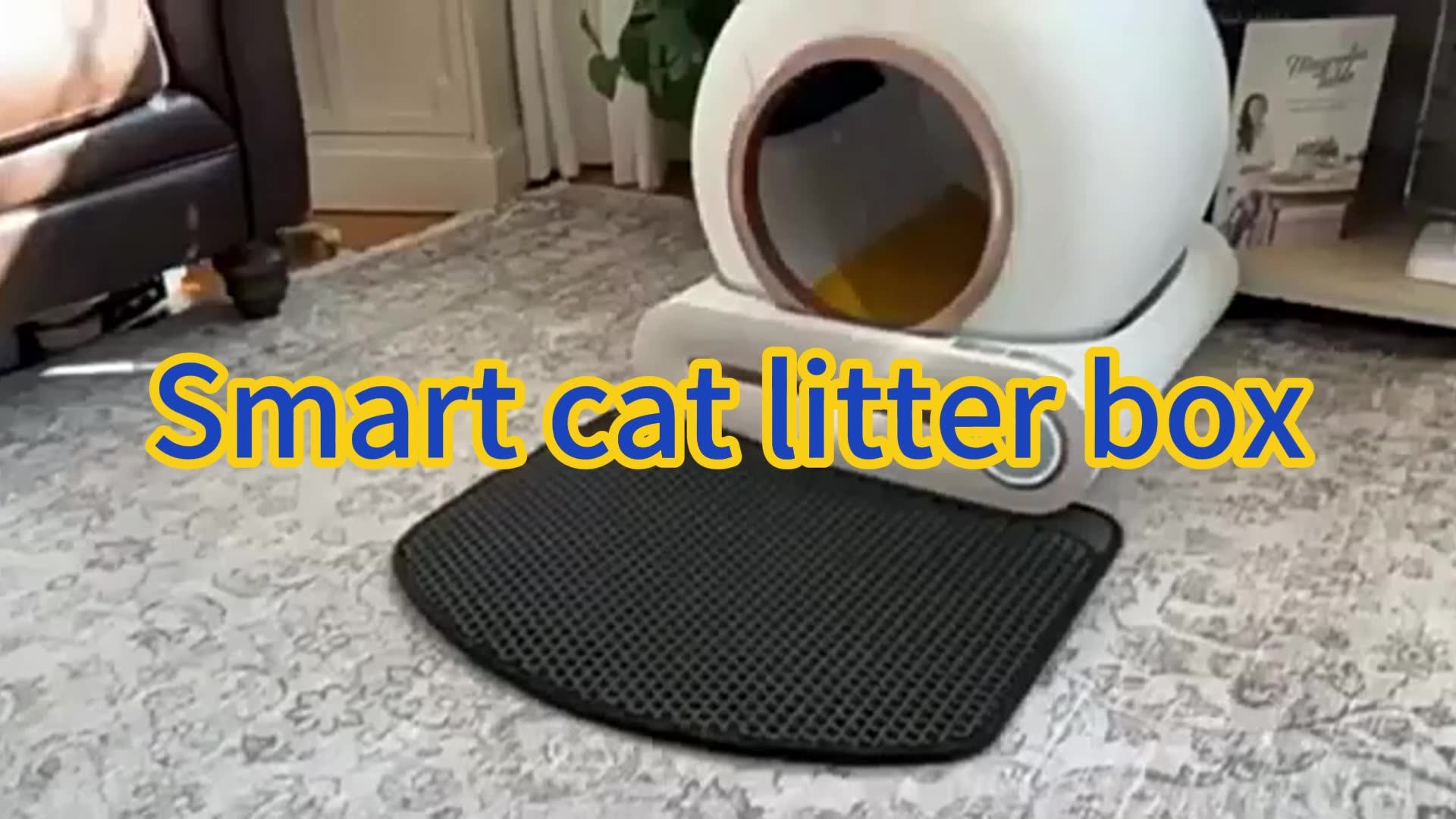 Factory Supply Convenience Factor Big Automatic Cat Litter Box Self