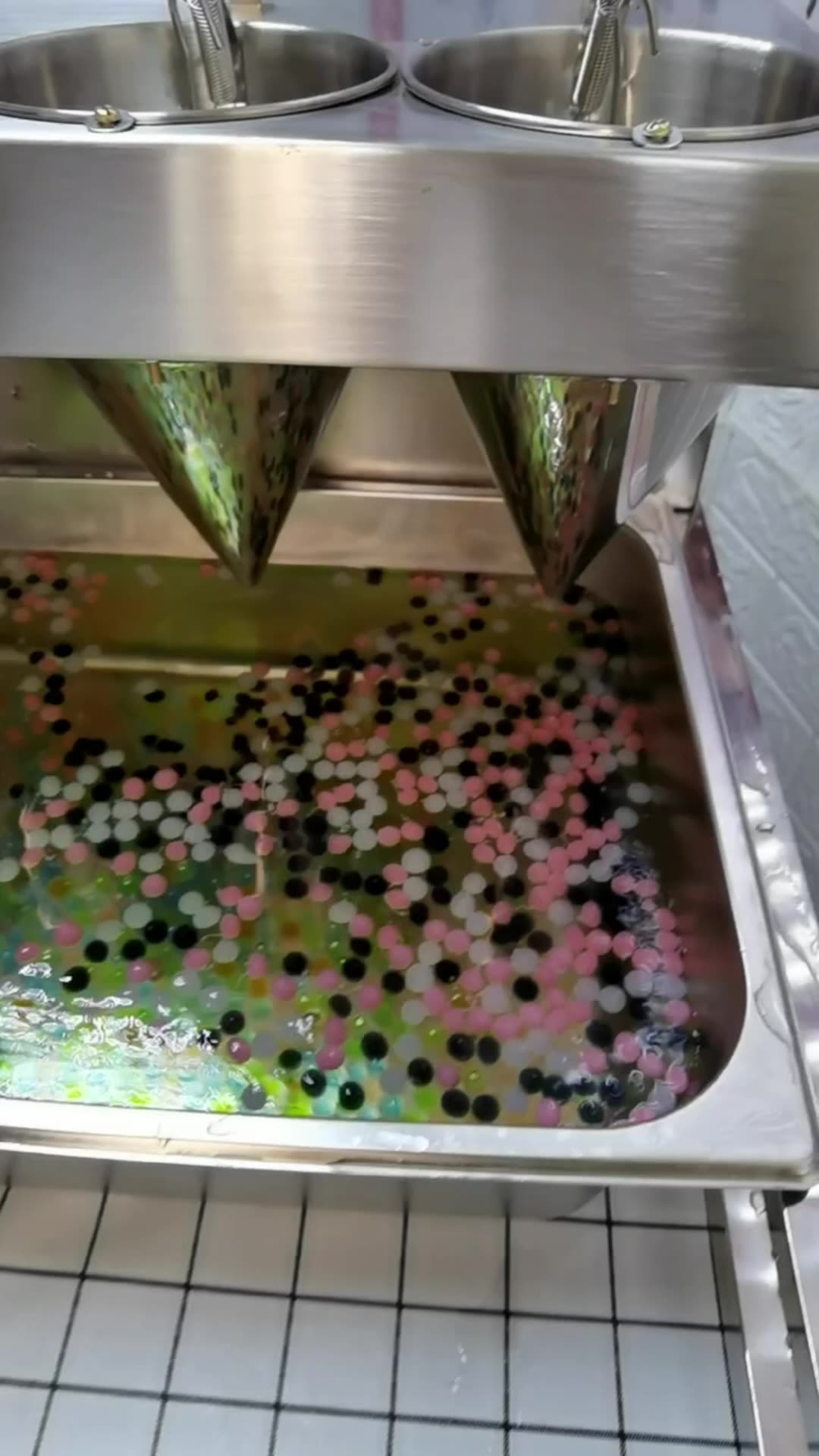 Small Jelly Pearl Ball Popping Bubble Boba Making Machine Milk Tea