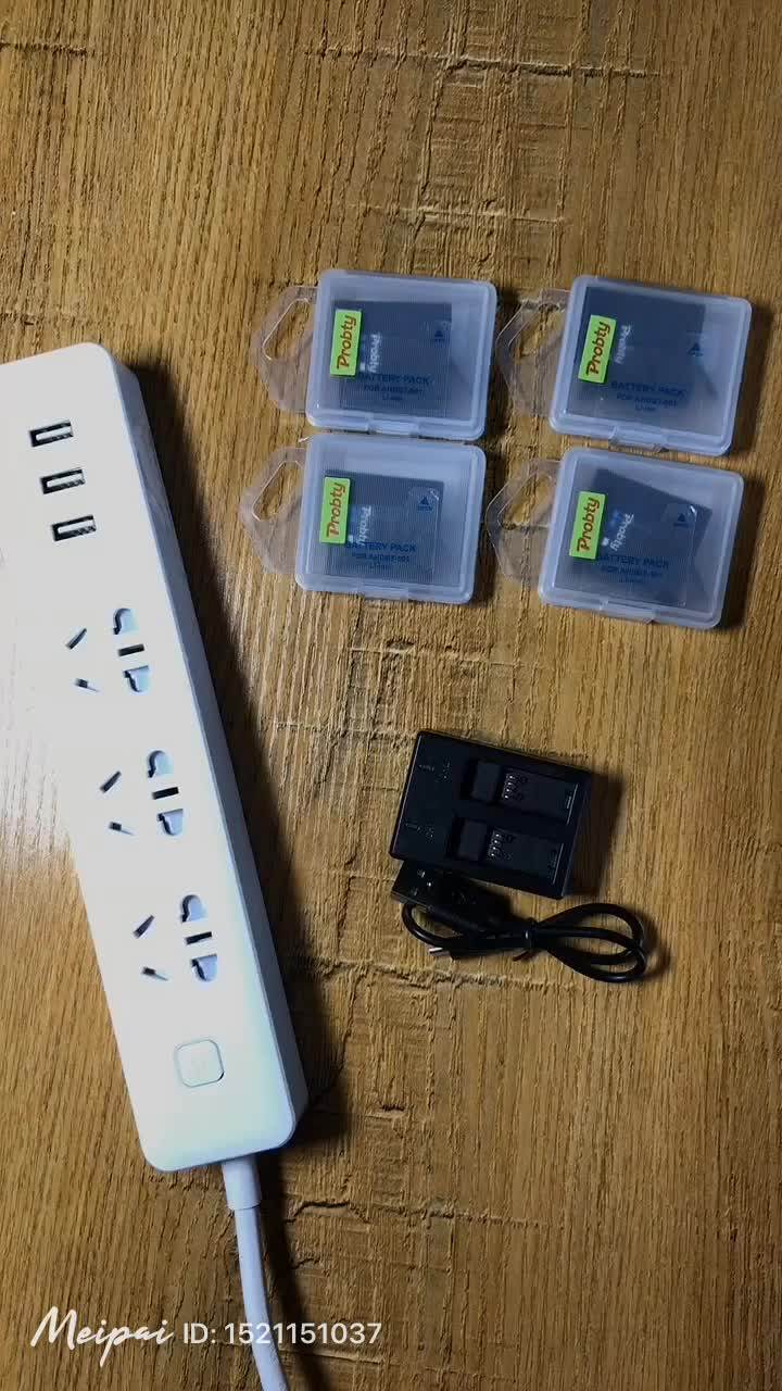 3batterie Avec Chargeur Batterie Pour Gopro Hero 5 Hero 6