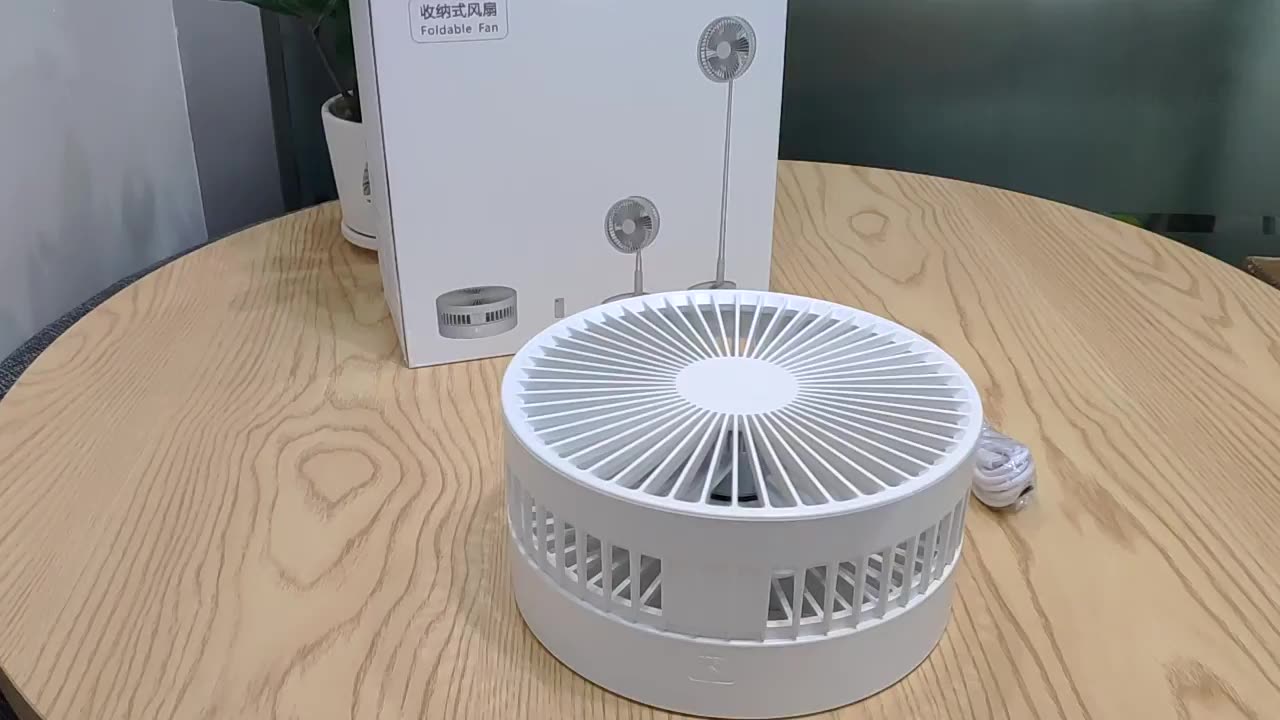 Cyke Folding Fans For Hometelescopic Usb Charging Desktop Fan Small
