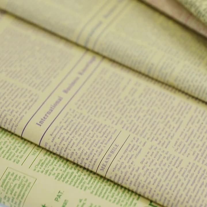 Inunion Decorative Newspaper Craft Paper Newspaper Wrapping Paper Buy