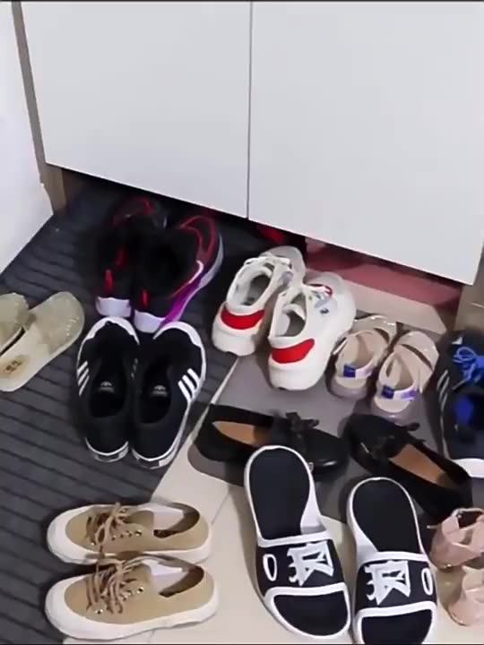 Tik Tok Hot Sale Foldable Shoe Rack 3/4/5/6 Layers Easy Assembly And