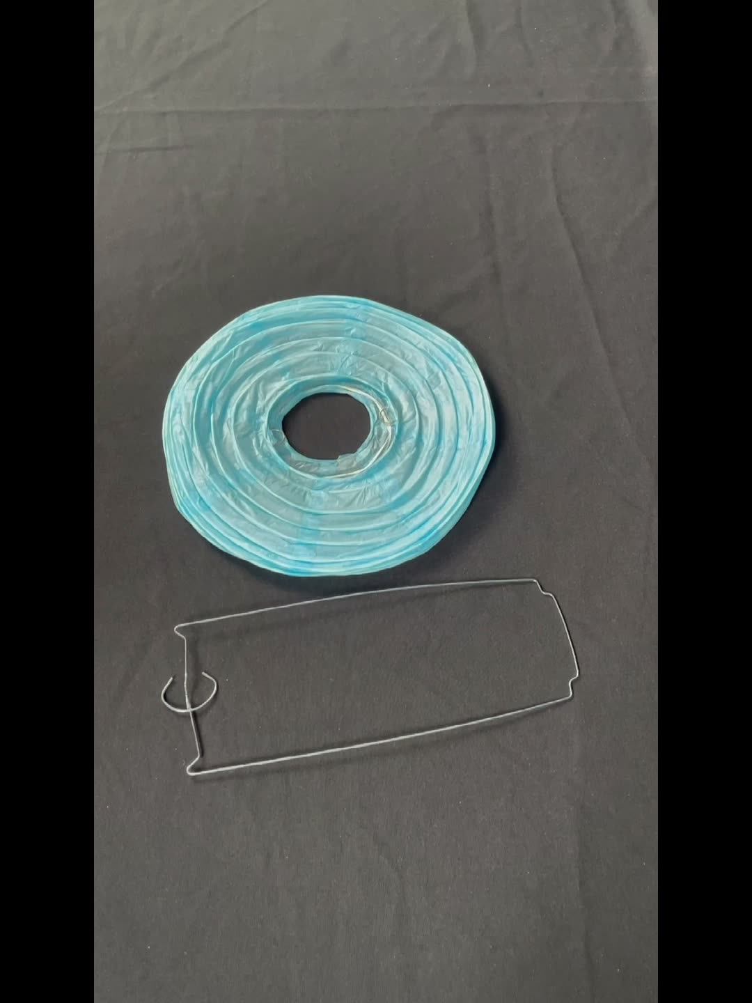 Painting paper lantern Children's handmade diy doodle white chandelier cover blank hand painting creative art materials