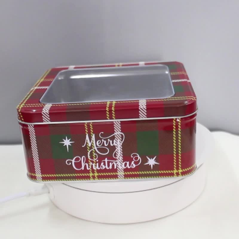 Metal Can Square Tins Box With Pvc Clear Lid Buy Metal Tins With Pvc