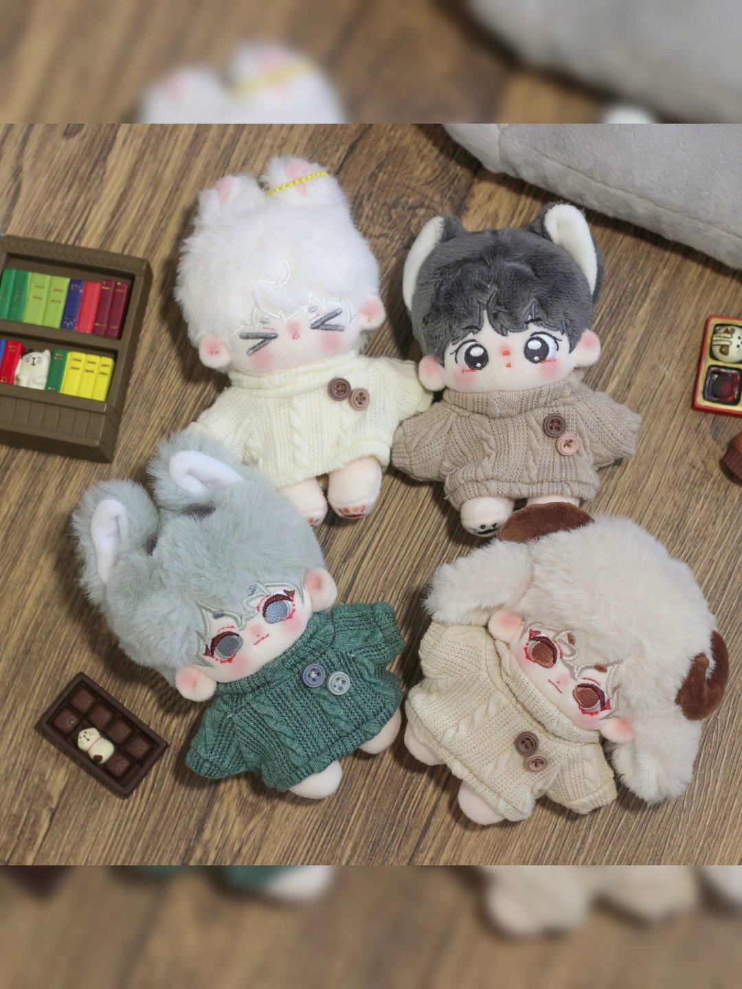 10cm棉花娃衣毛衣系列吹泡克林：性价比之王？_棉花娃娃_淘宝游戏网