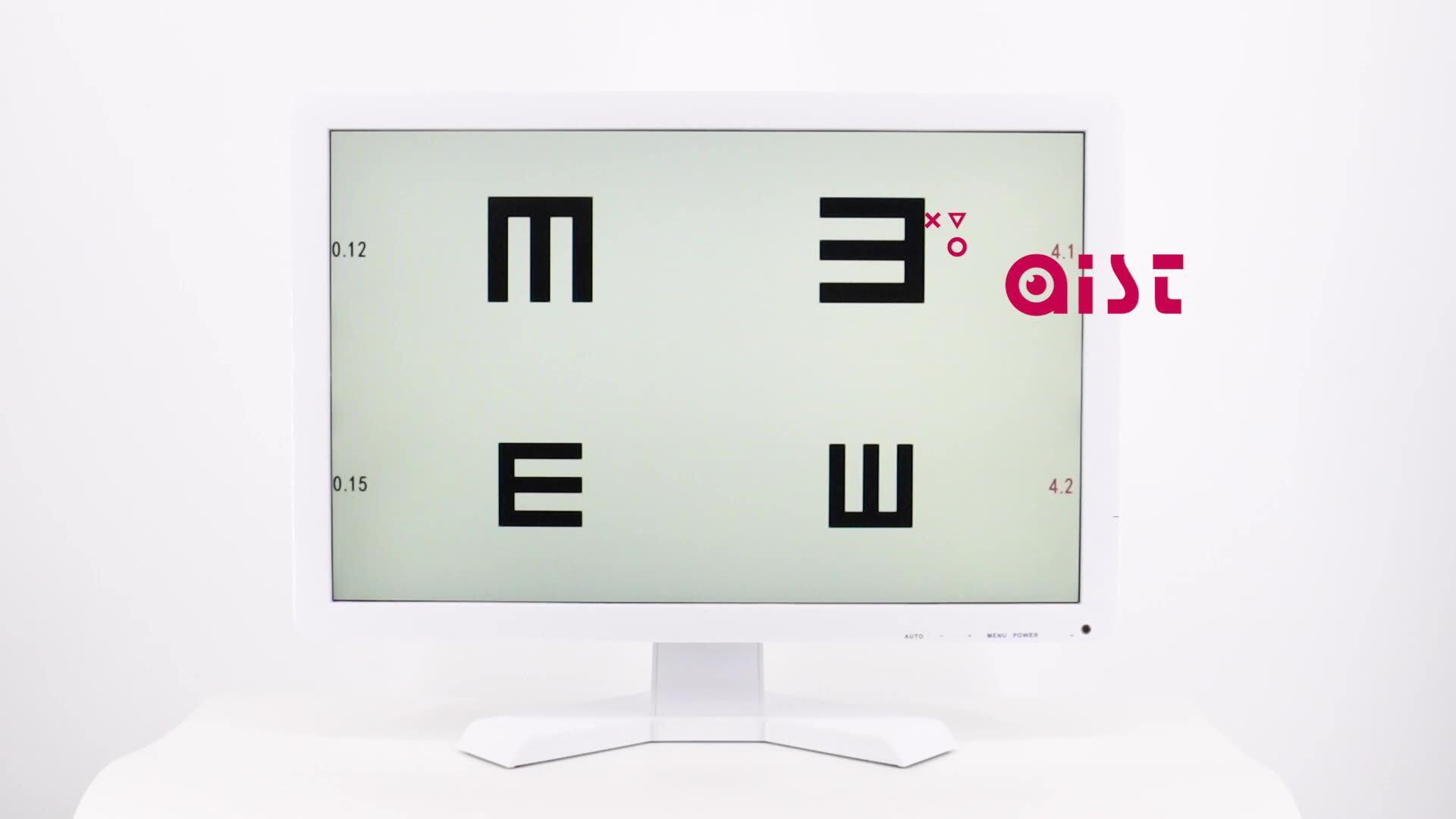 Huanyu Visual Acuity Chart Digital 19inch LCD Electronic Optical Eye