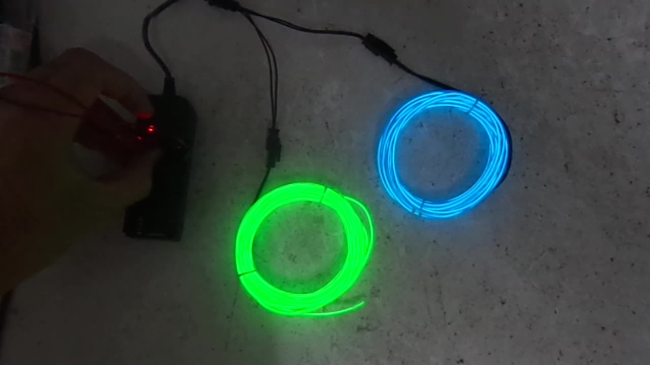 Неоновый шнур в e70