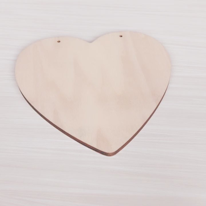 Customized Plywood Heart Shapes Board For Sublimation Printing Buy