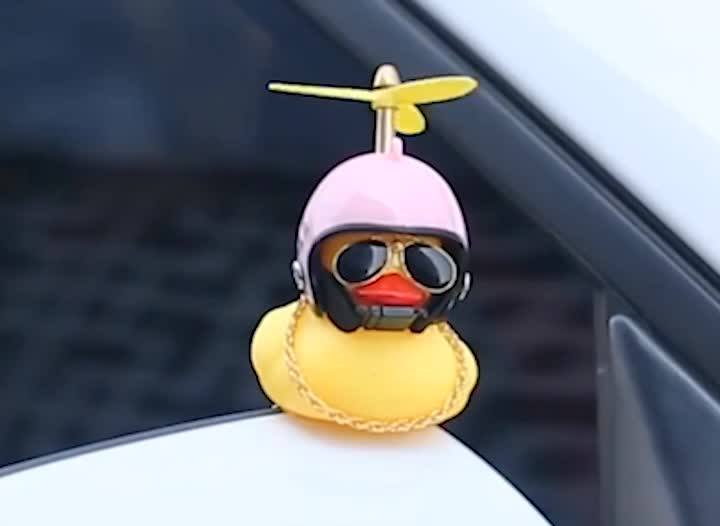 rubber duck motorcycle helmet