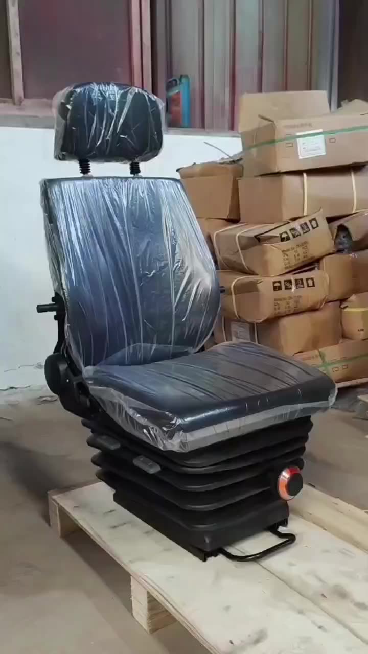 Factory Latest 2024 Mechanical Suspension Truck Crane Seat With Cushion