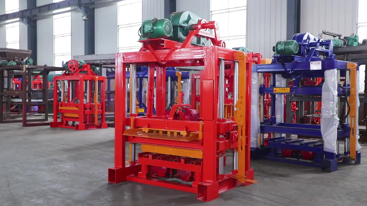 Shengya Machinery Price Of Qtj440 Small Concrete Cement Hollow Block