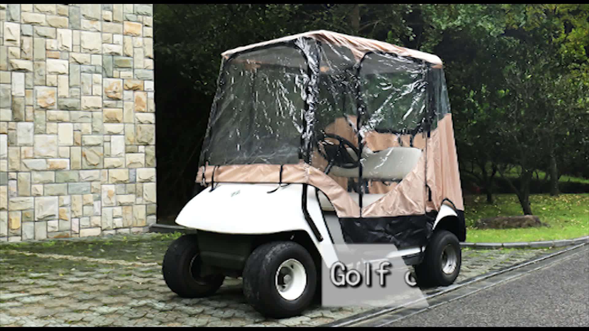 Modified Golf Cart Club Golf Car Enclosure Cover Golf Cart Rain Cover