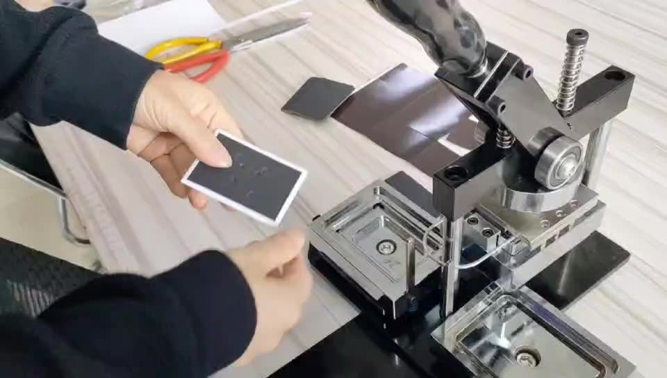 80*53mm Fridge Making Machine Rectangle Button Maker Kit With