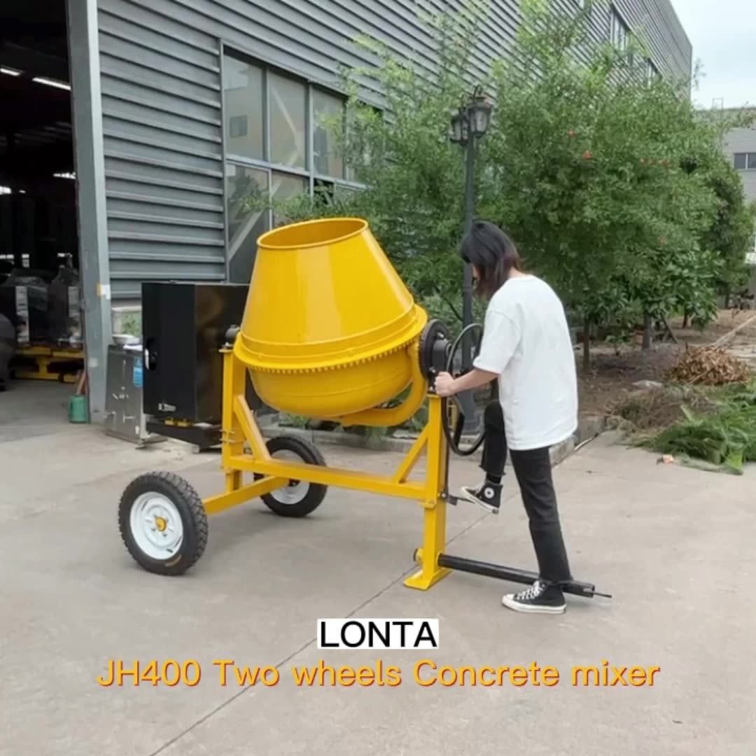 Lonta Jh400 400l 400 Litre Gasoline Electric Diesel Cement Concrete