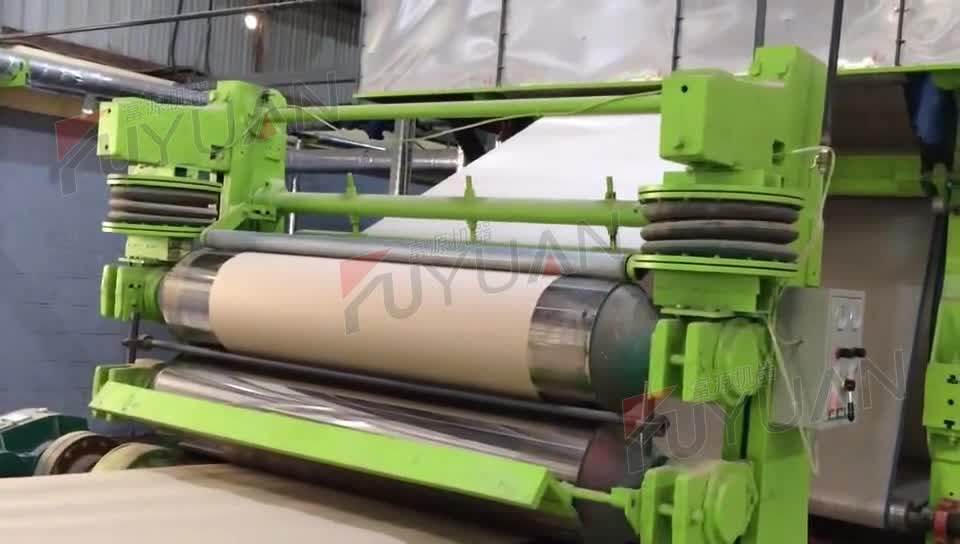 Waste Carton Box Recycling Testliner Paper Machine Kraft Paper Making