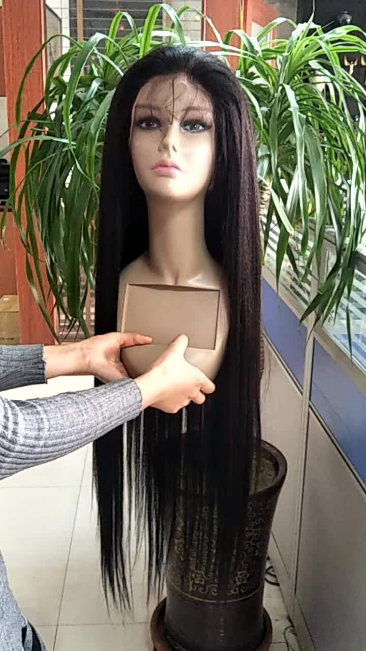 Qingdao Hair Factory 100 Yaki Hair Braided Wigs For Black Women Virgin