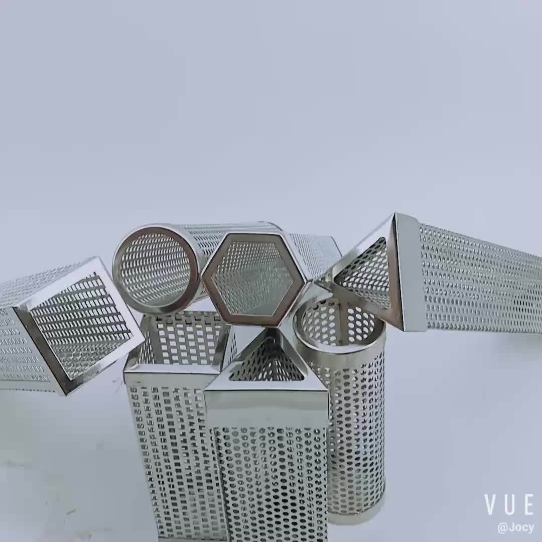 Stainless Steel 304 316 Titanium Inconel 601 Exhaust Baffle Perforated Tube Buy Stainless