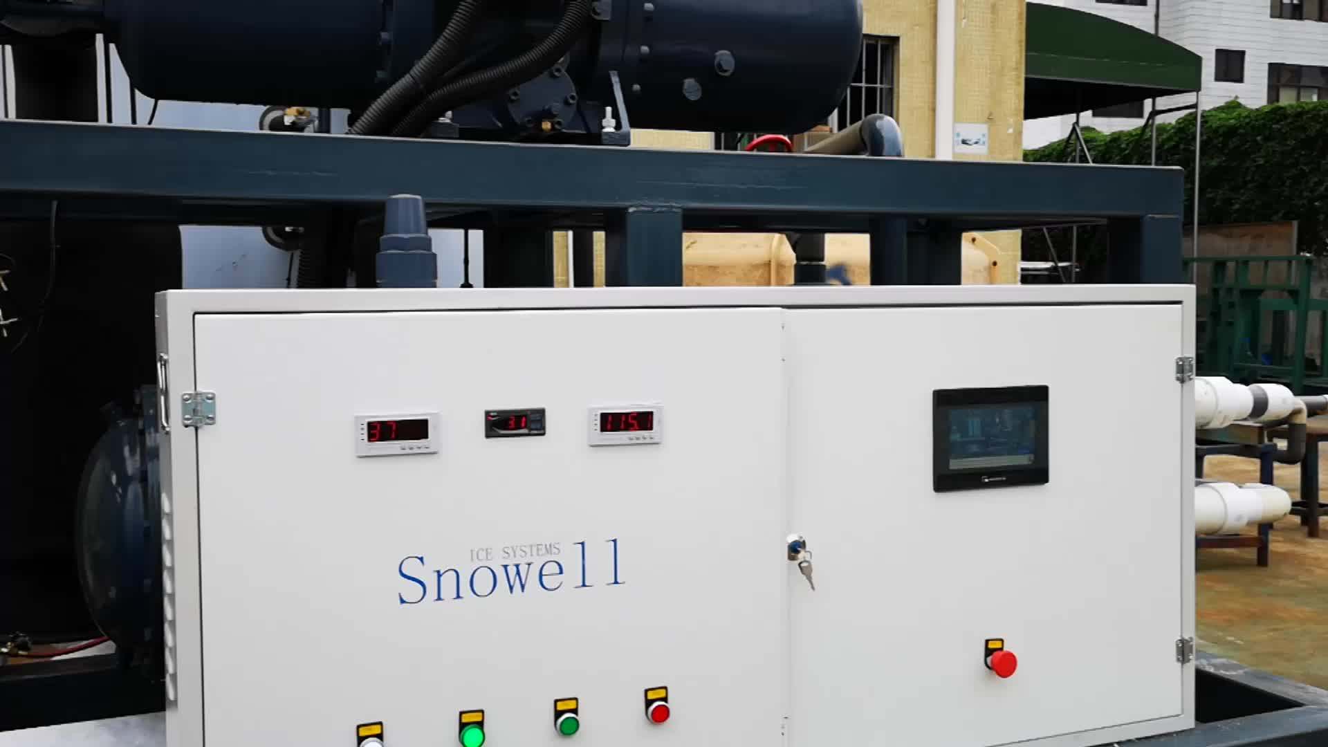 Fabrica De Hielo Ice Maker Machine Heavy Duty 25t/day Industrial Flake Ice Machine For Sale