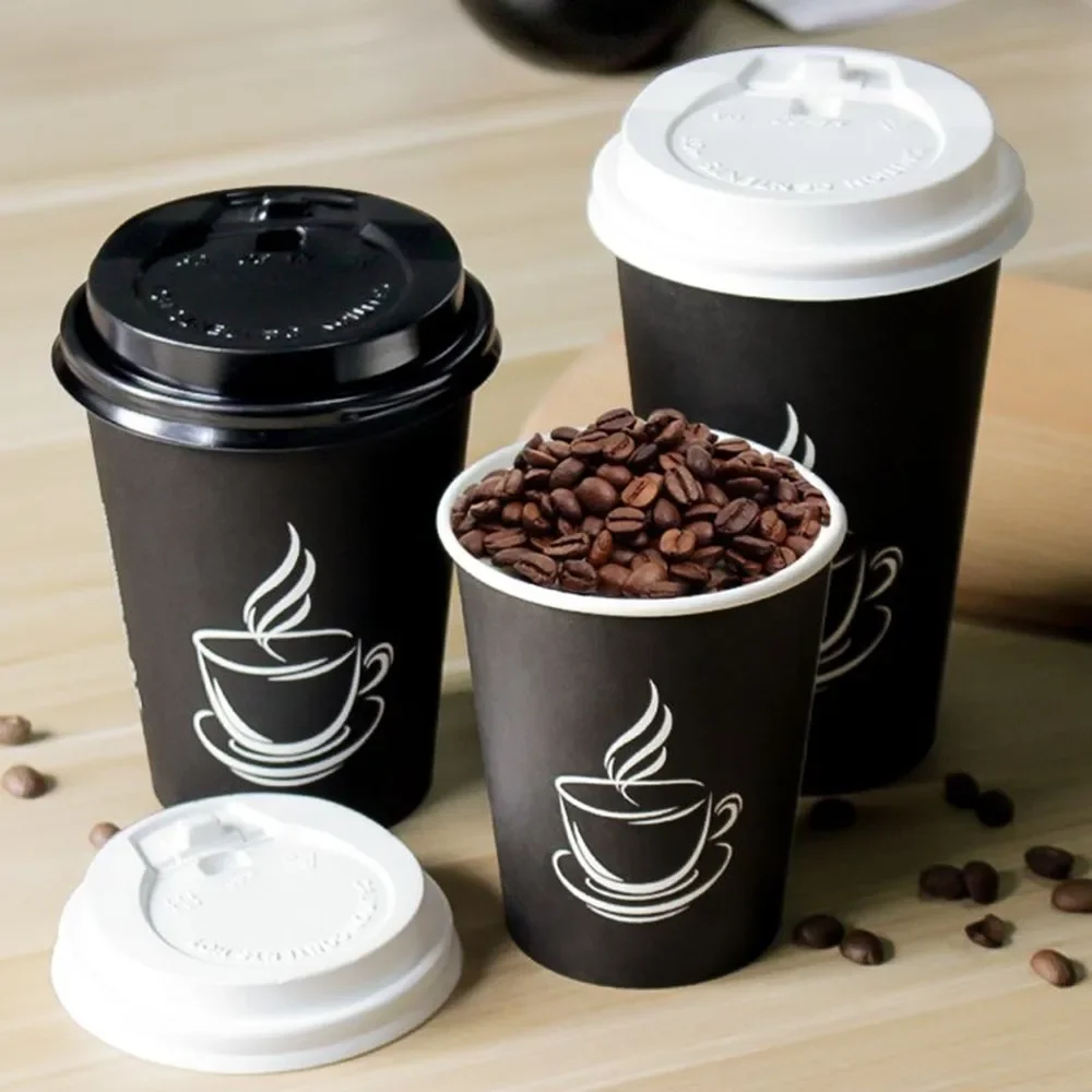 Disposable tea cup, increased thickness, anti-scald, wholesale