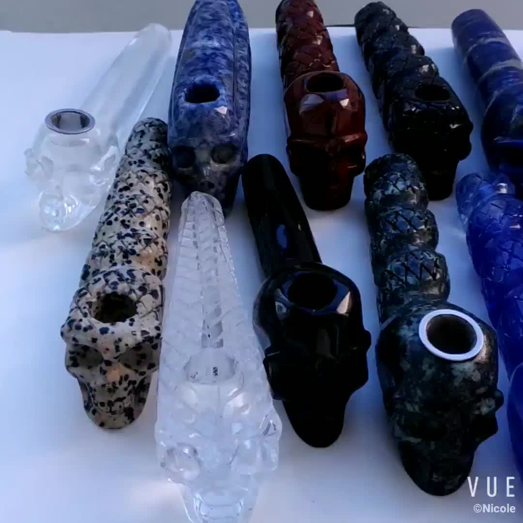Smoking Pipes Natural Stone Quartz Crystal Carved Skulls Smoking Pipes Buy Smoking Pipes