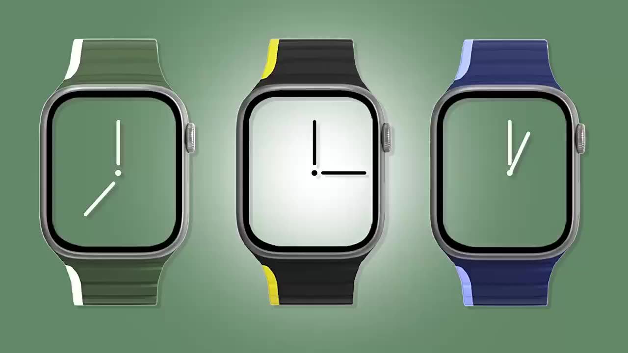 Silicone Sport Watch Band For Samsung Galaxy Watch 4 Quick