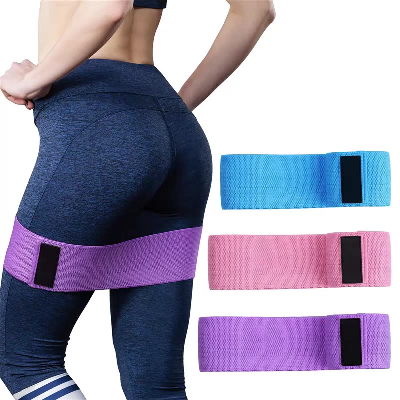 Unisex Booty Belt Hip Circle Loop Resistance Band Workout Polyester