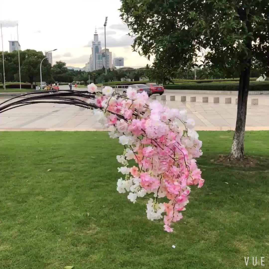 New Design Hanging Artificial Cherry Blossom For Decoration Buy
