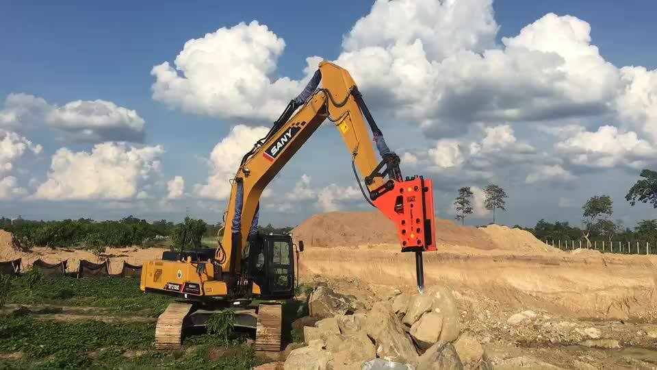 Excavator Hydraulic Rock Breaker Open Type Good Quality Longer Working