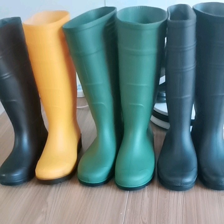 Pvc Gum Boots Waterproof Rubber Gum Boots Food Industry Factory Farming