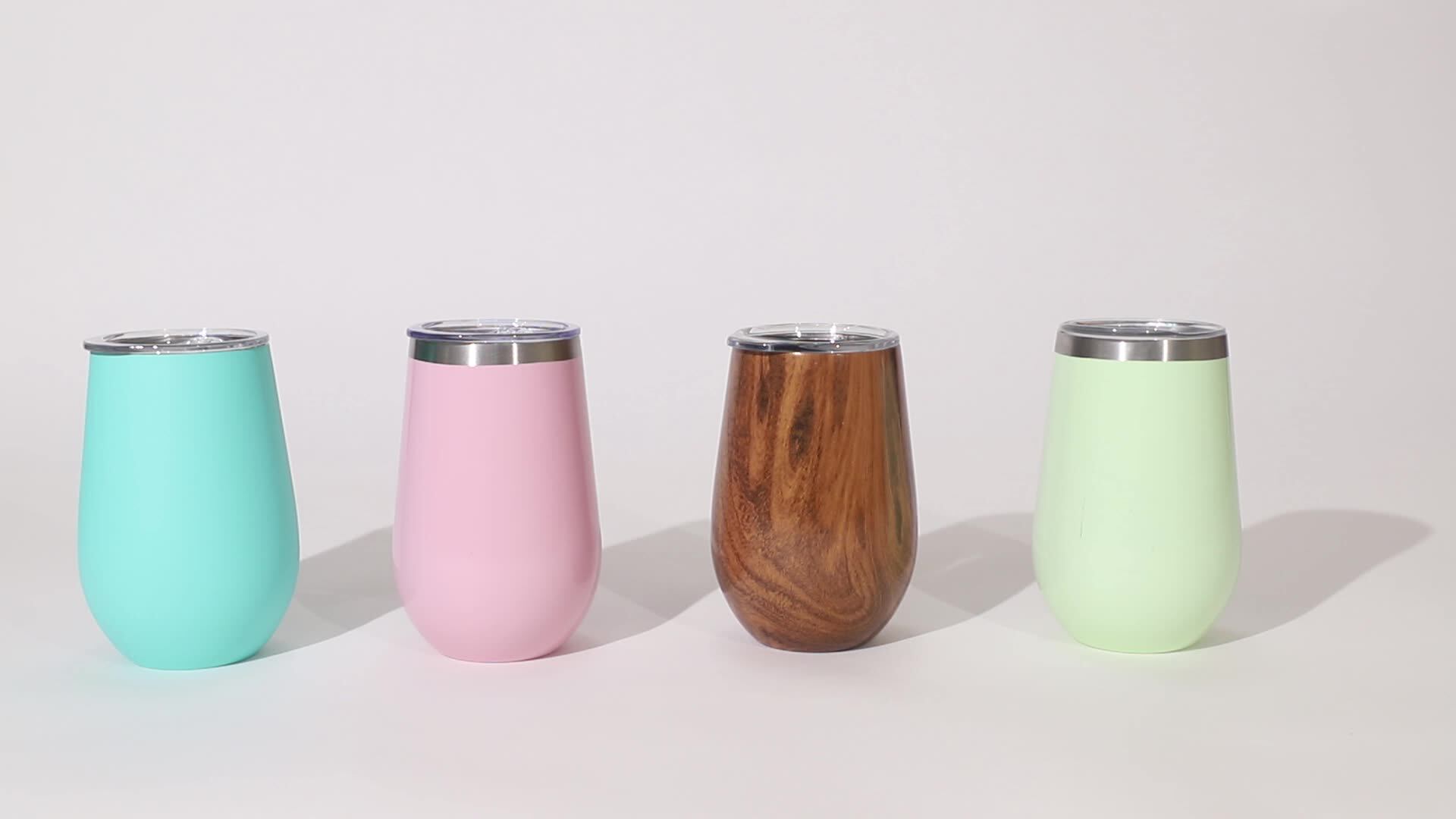 Stainless Steel 12oz 20 Oz Tea Tumblers Cups In Bulk Double Wall