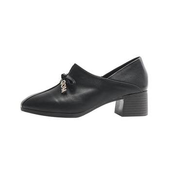 Jialiduo ຢ່າງເປັນທາງການ 38 ຂະຫນາດທີ່ແຕກຫັກລະຫັດ clearance ເກີບຂອງແມ່ຍິງ flat shallow mouth shoes ສະດວກສະບາຍ waterproof casual heels ສູງ sexy trendy