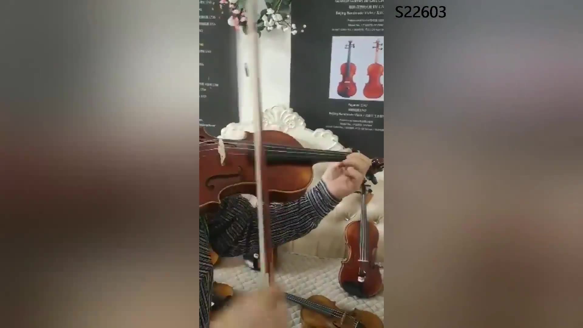 Violin 4/4 Copy Antonio Stradivarius 1715 100% Handmade Oil