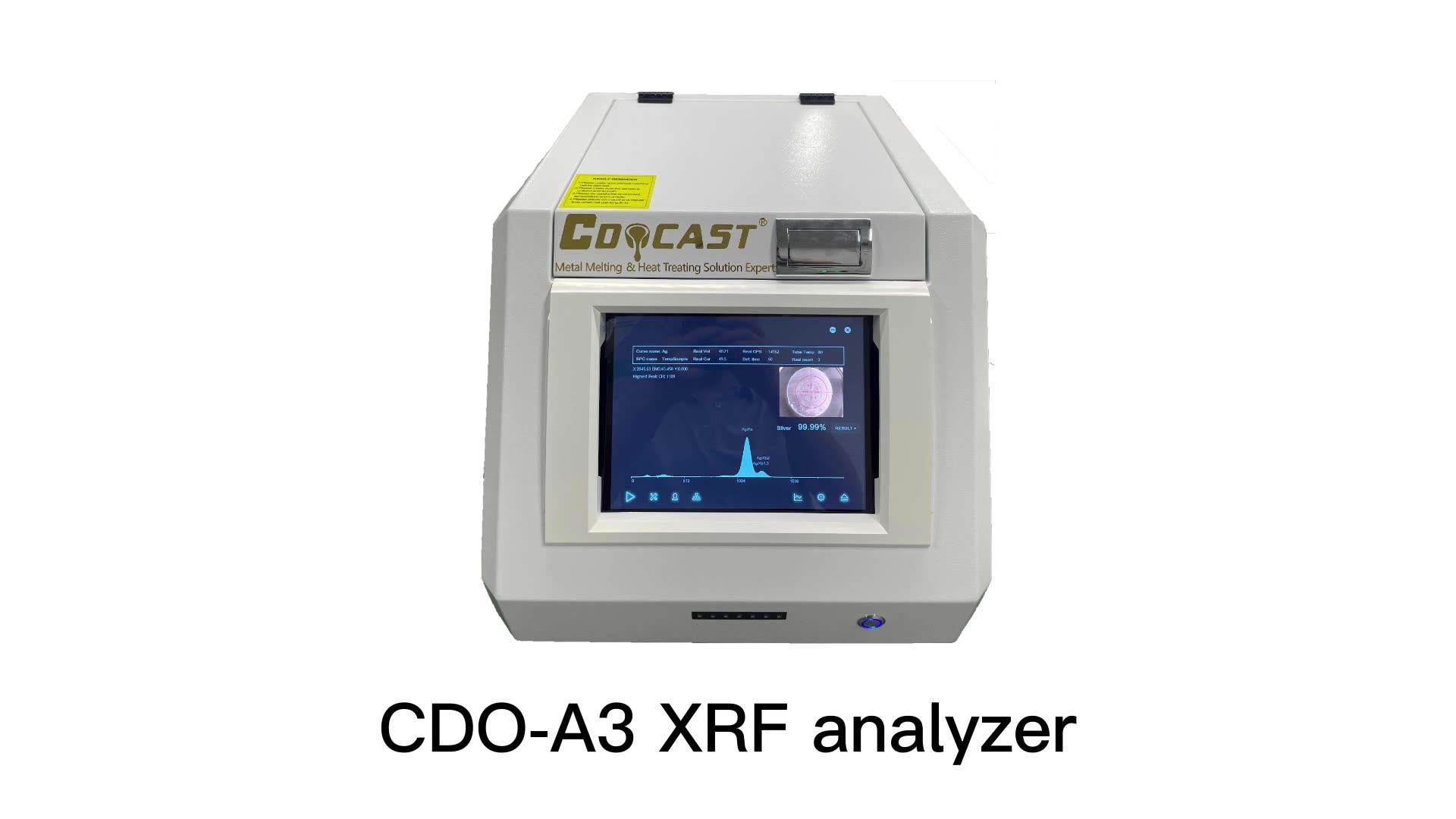 High Precision Xray Fluorescence Spectrometer Xrf Metal Analyzer For