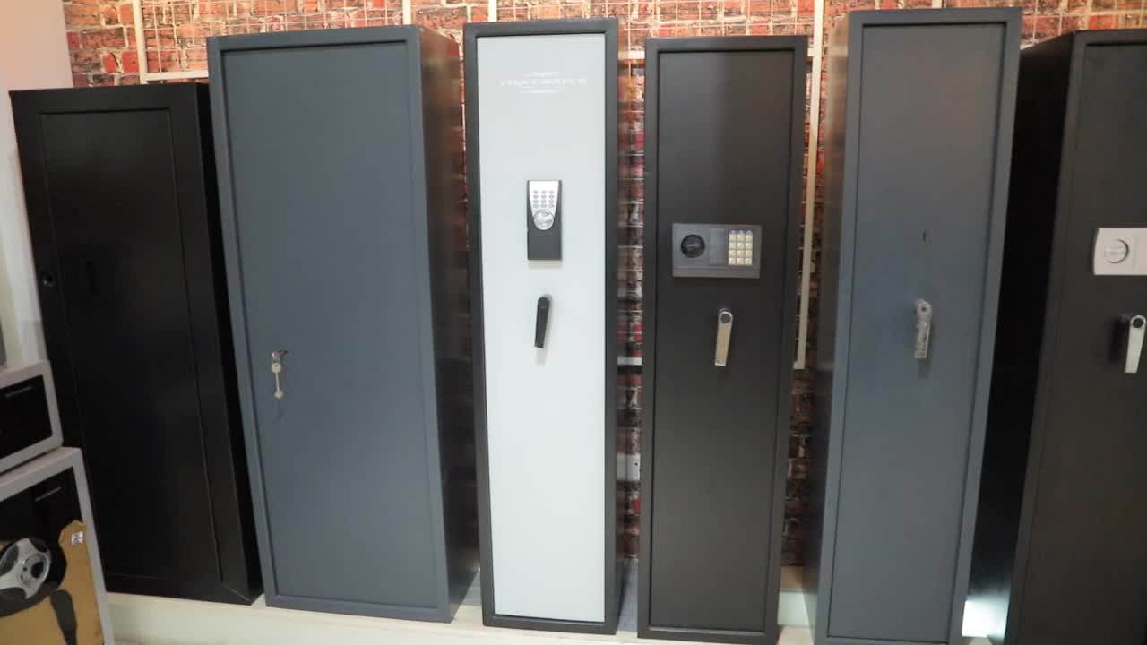 Wholesale Electronic Digital Fireproof Plastic Toy Tread Lock Gun Safe