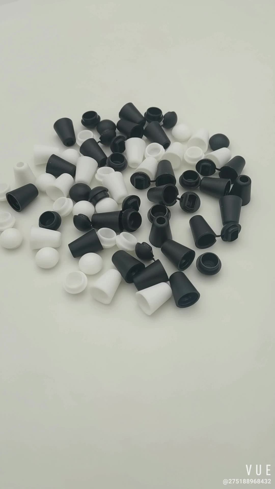 Colorful Cord String Rope End Lock Plastic Bell Stopper Buy Custom