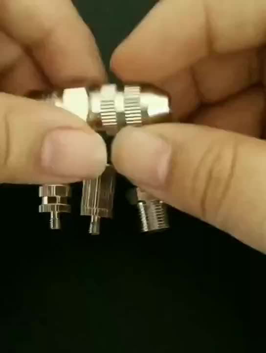 Metal adapter Card sleeve connector Luer connector Threaded connector External thread adapter Metal connector