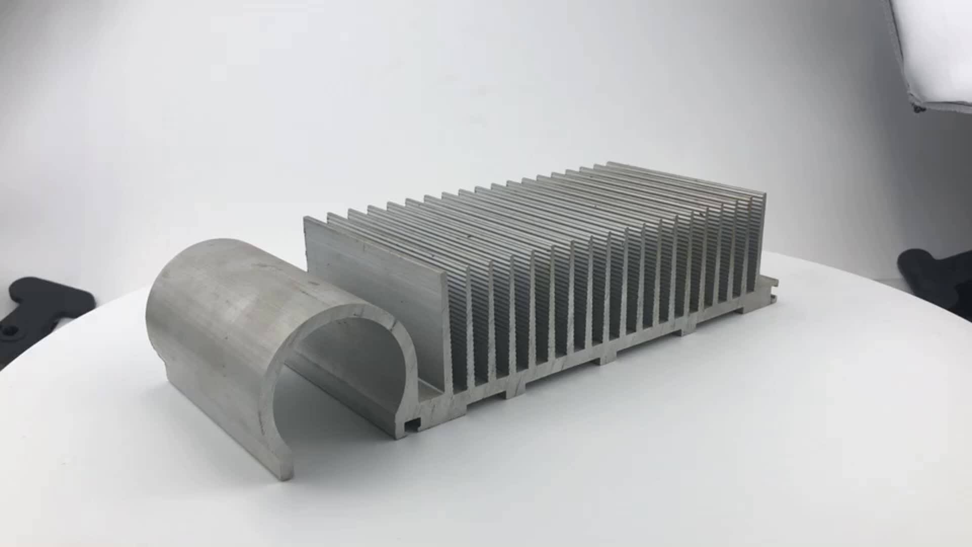 Customized Big Size Aluminum Heatsink Welding Joint Aluminum Heatsink
