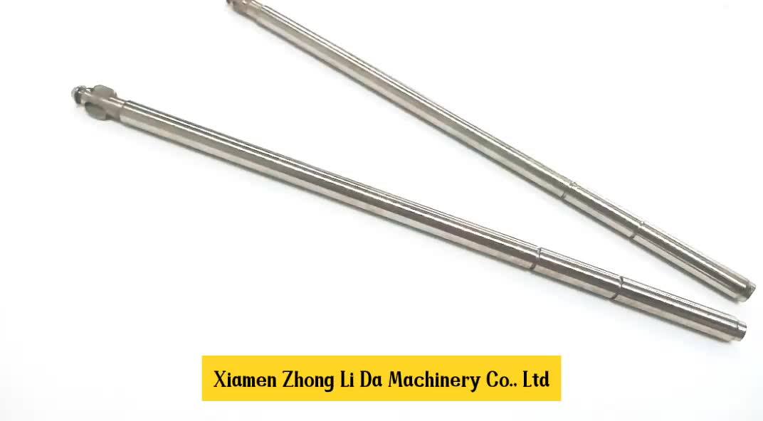 Custom Stainless Steel Diameter 6mm 8mm10mm 12mm Linear Shafts With Top