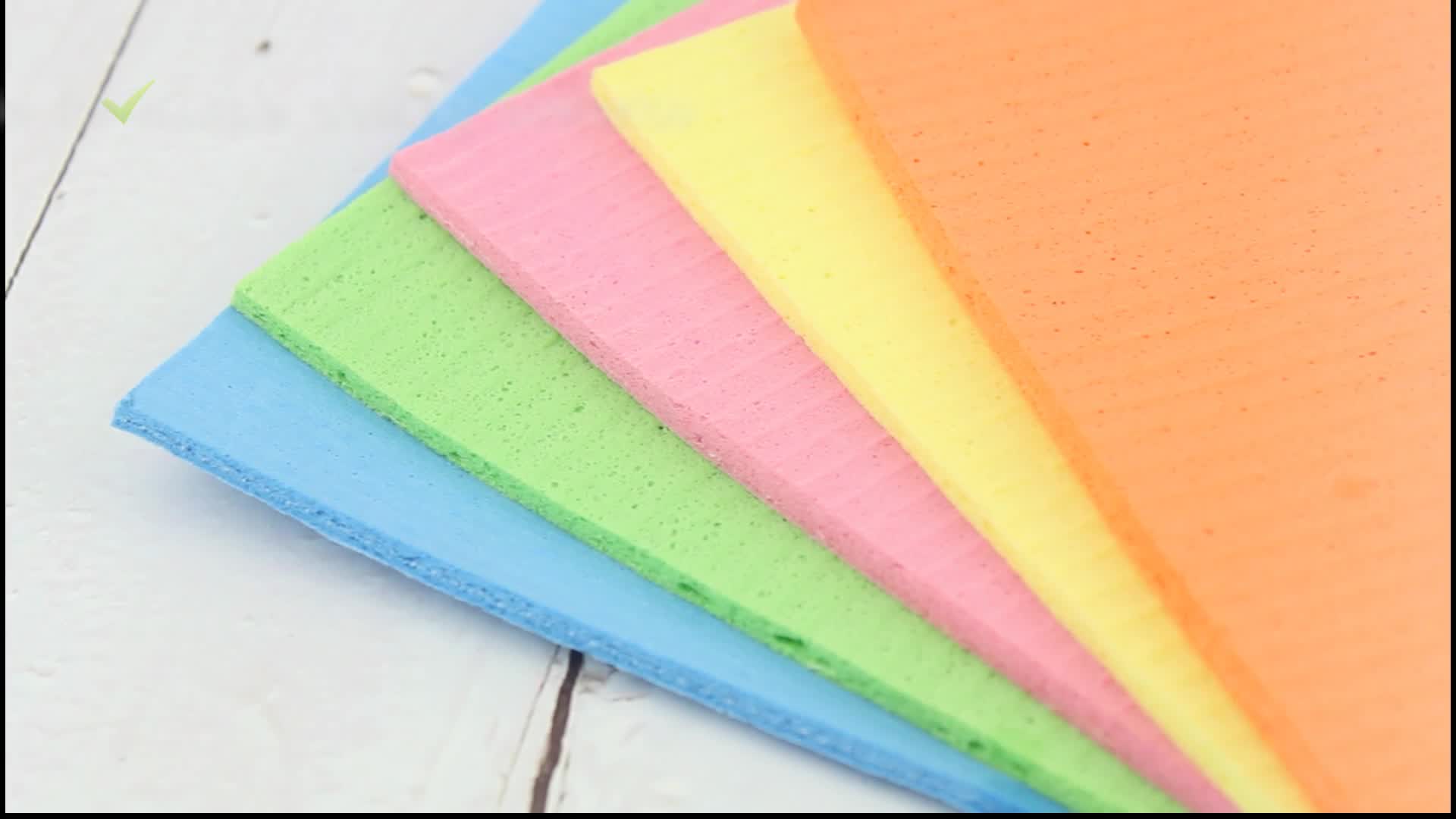Kitchen Usage Cleaning Cellulose Sponge Cloth In Roll Size 18x20 Cm