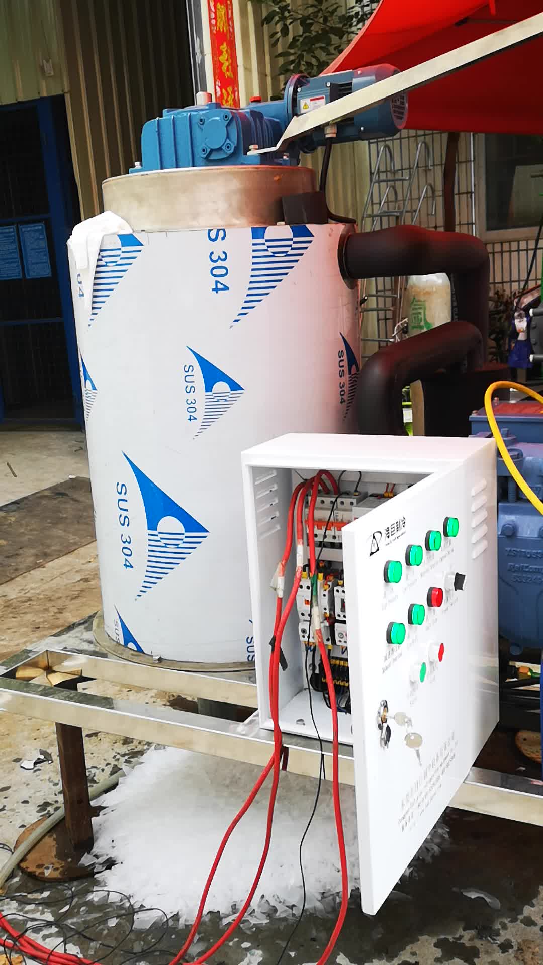 Highgiant 2 Ton Flake Ice Machine For Fish Ce Approval Buy Flake Ice