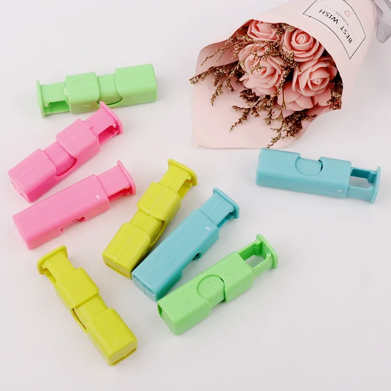 Factory wholesale in stock food sealing clip food bag moisture-proof preservation multifunctional kitchen snacks strong spring clip