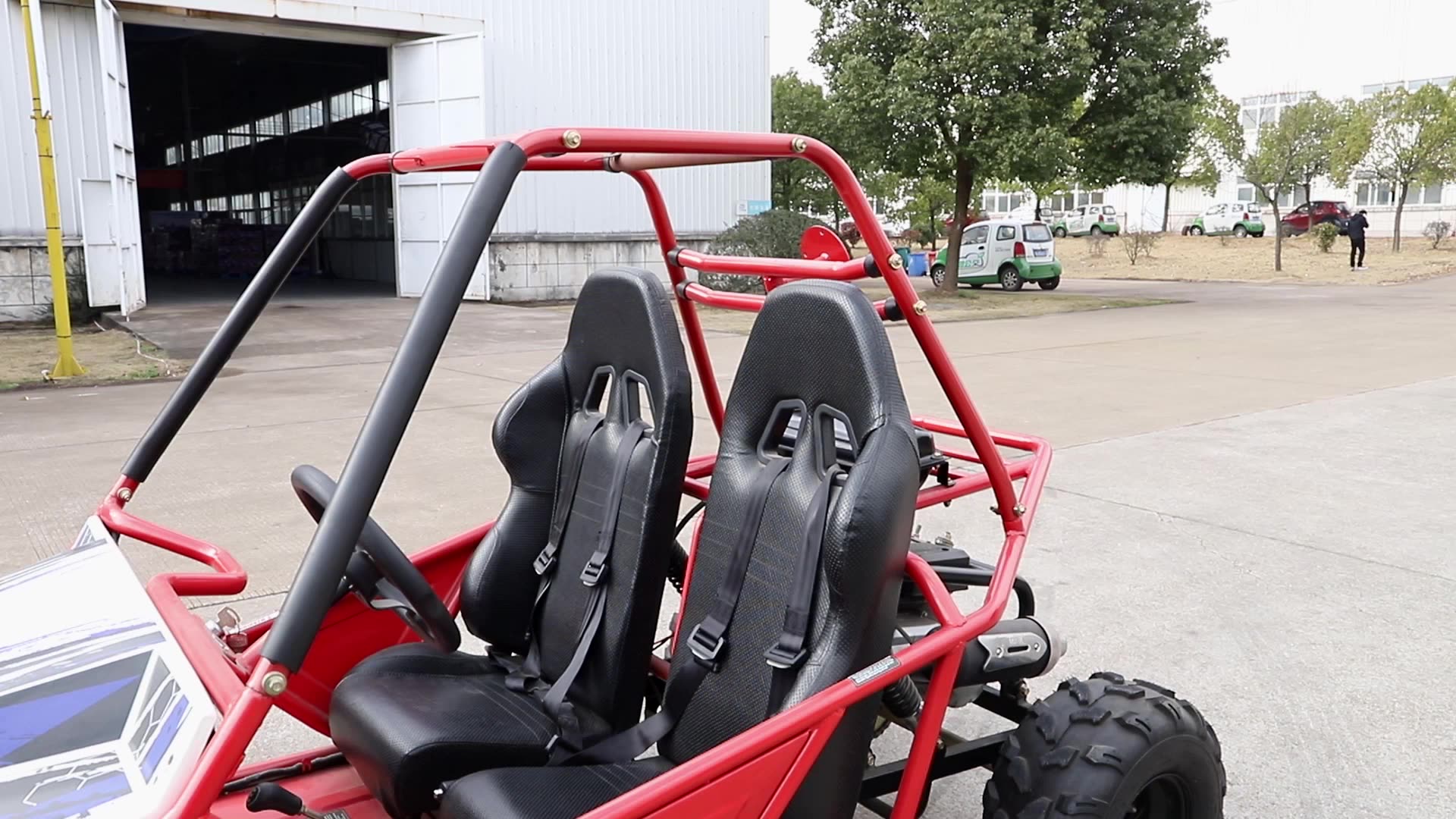 Hot Selling 200cc Epa Race 4 Stroke 2 Seat Gas Powered Go Karts For