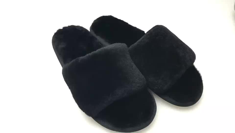 sheepskin bedroom slippers