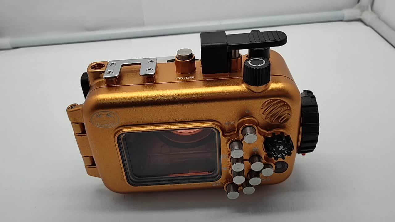 Seafrogs Tg5 Aluminum Alloy Underwater 100m Waterproof Diving Camera