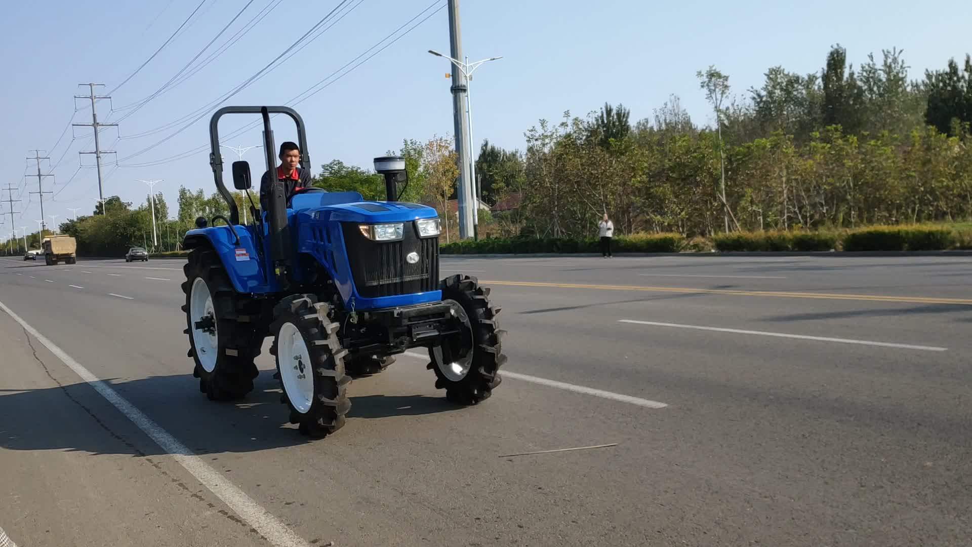 Tractor Implements Hb654 Huabo 65hp Farm Tractor With Front Loader For