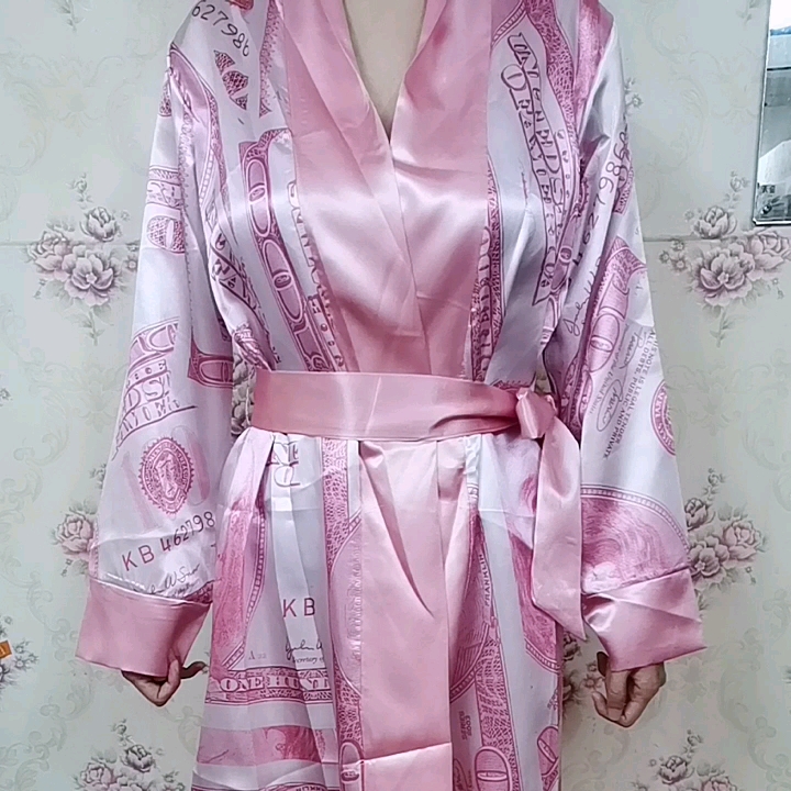 satin money robe