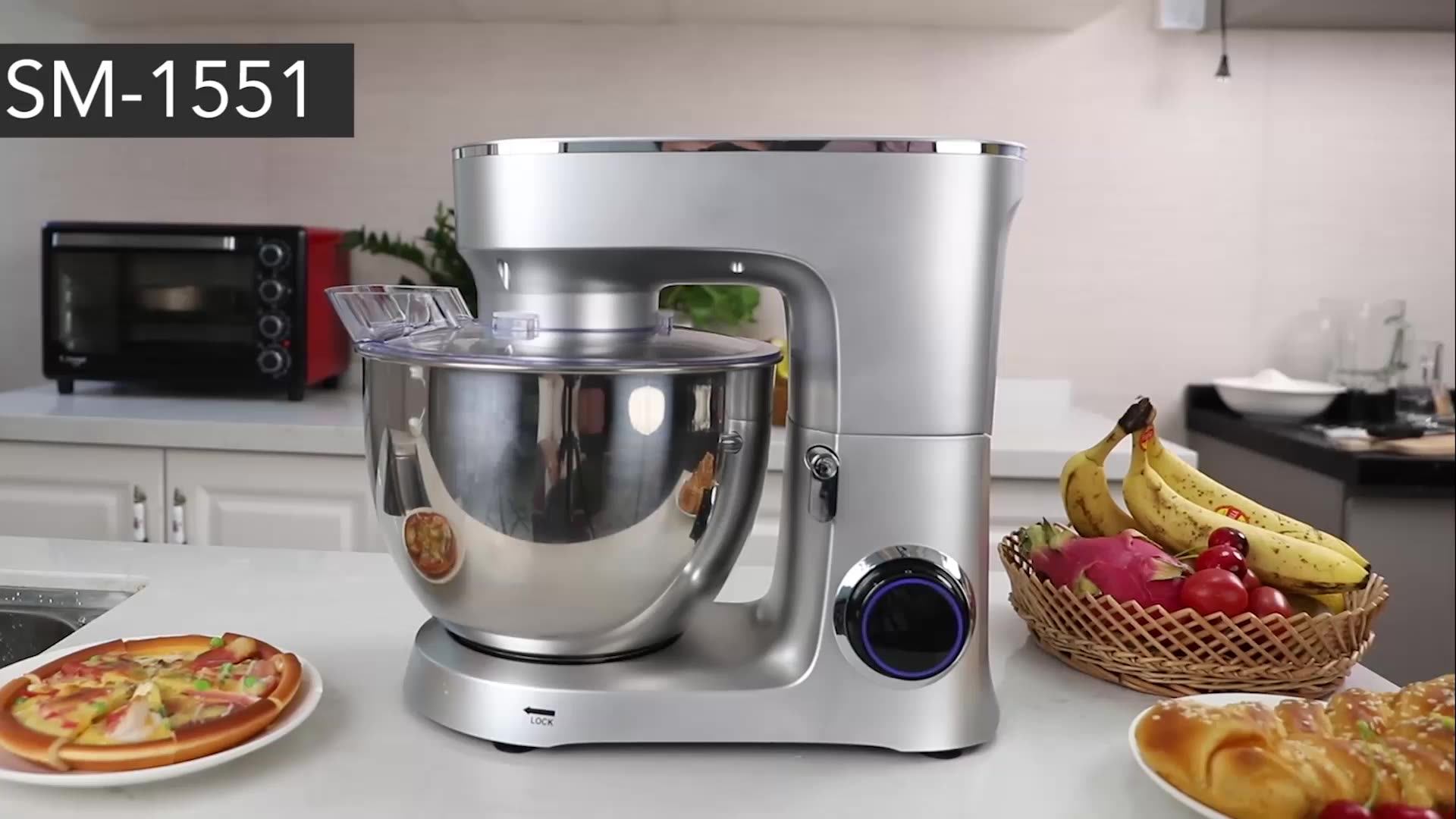 Household Stand Mixer Oem 4l 5l 6l 8l 10l Cake Bread Dough Mixer Electric Home Kitchen