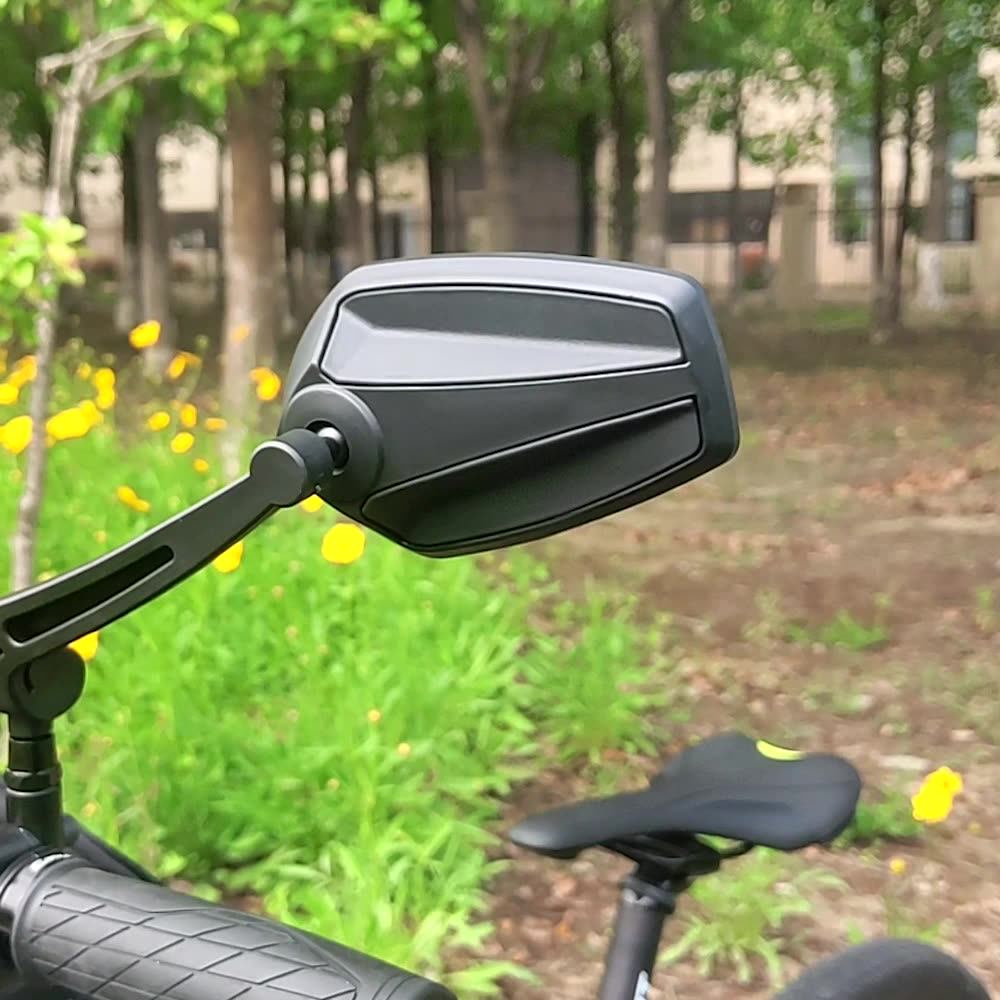 Easydo 360 Degrees Adjustable Glass Bicycle Rearview Mirrors Electric